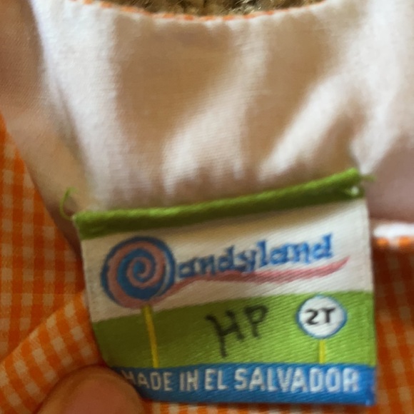 Girls 2t Halloween two piece outfit by Candyland - Picture 3 of 3